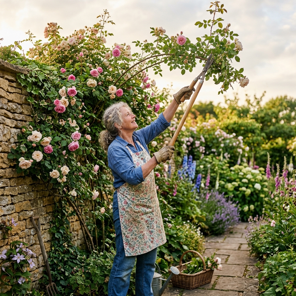 Long handle garden shears for easy reaching & cutting in the UK garden. 2024 best picks.