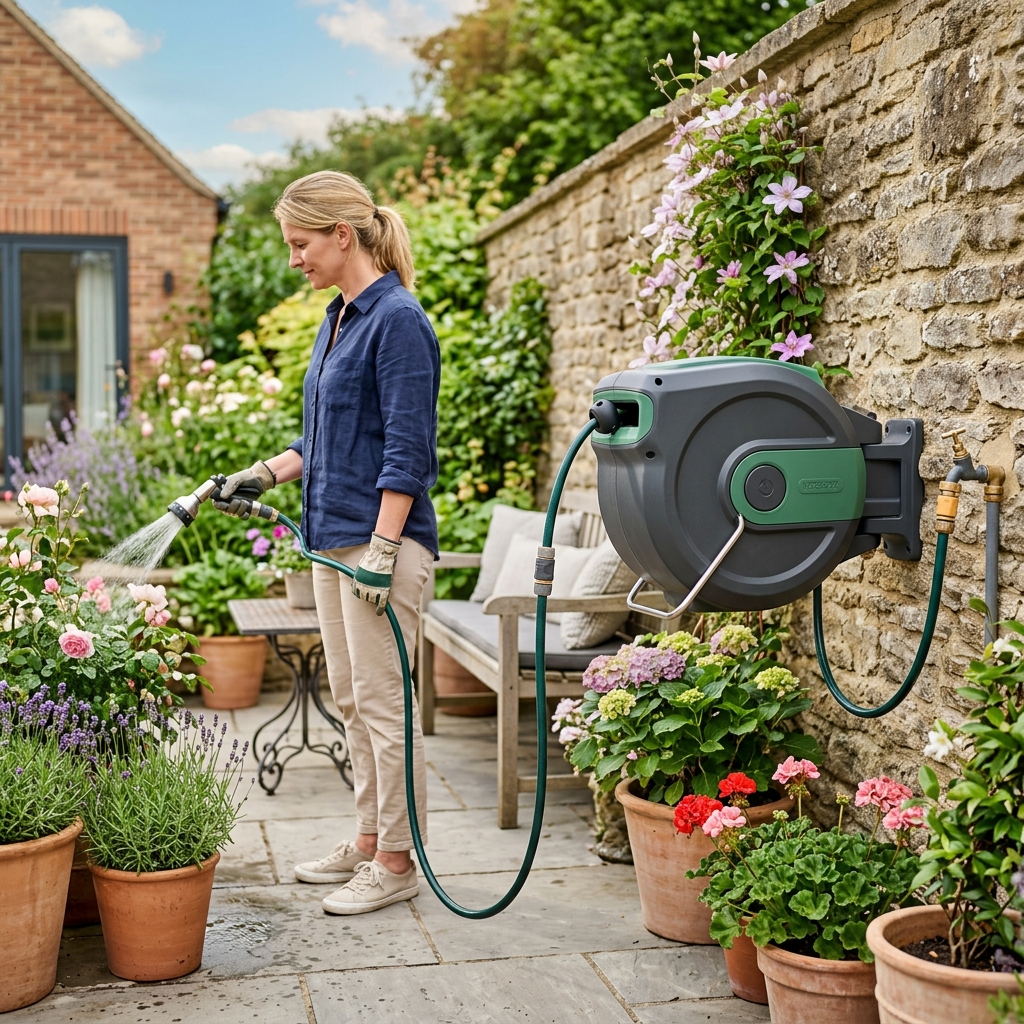 Best Garden Hose Reels UK (Wall Mounted): 2026 Buyer's Guide
