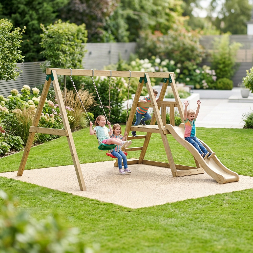 Best Garden Swing Sets UK for Kids (2026) - Fun & Safety Guide
