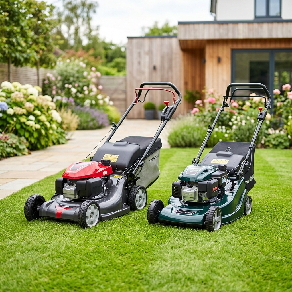 Best Petrol Lawn Mowers UK 2026: Reviews & Buyer's Guide