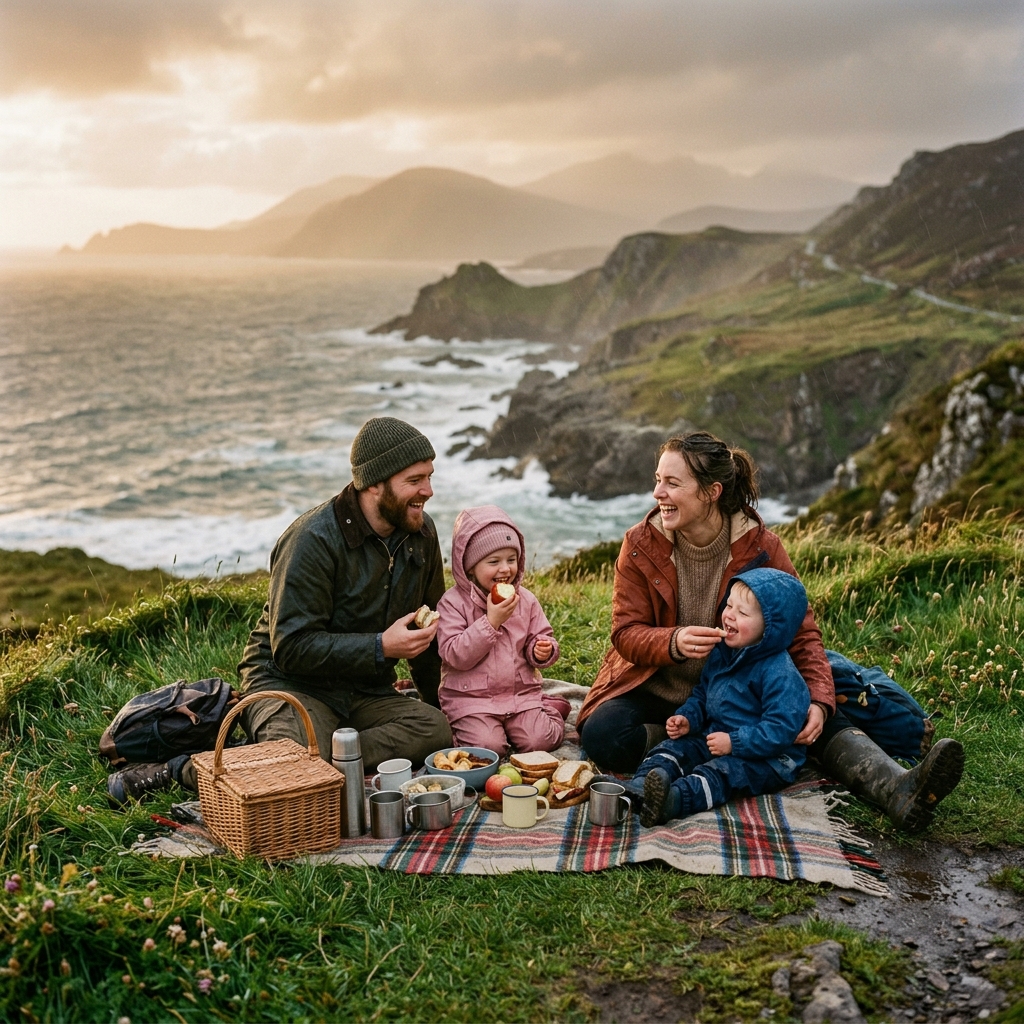 Waterproof picnic blanket spread outdoors, ideal for 2024 adventures.